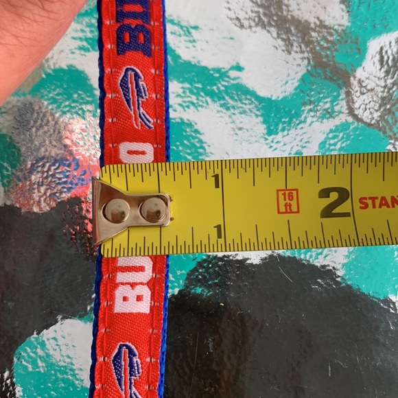 Buffalo Bills Dog Collar 1/2” - Picture 3 of 6